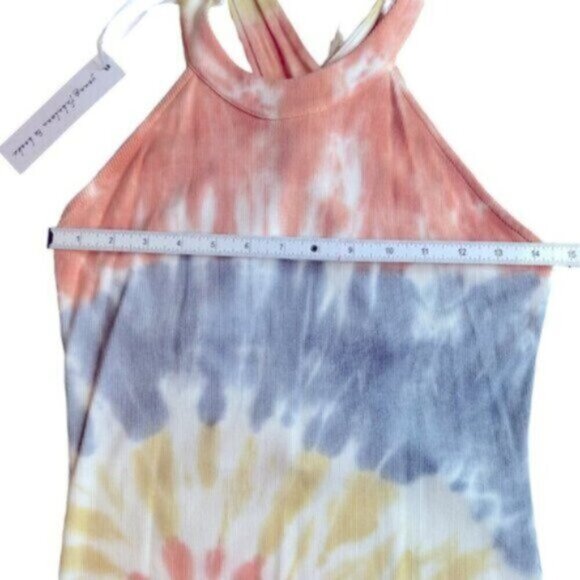 NWT Young Fabulous & Broke | Maverick Crossback Tie Dye Maxi Dress Size Medium - Picture 4 of 8